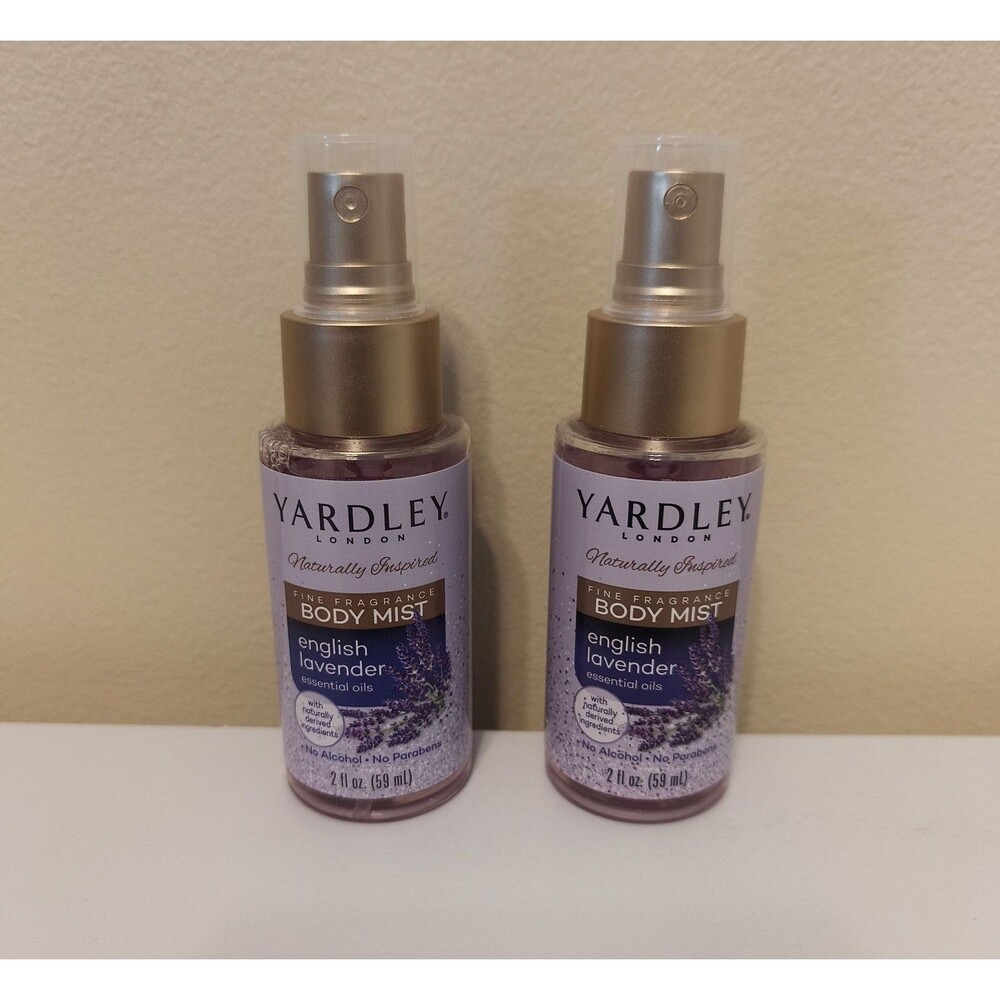 Yardley London English Lavender Fine Fragrance Body Mist 2 fl oz 2 Pack